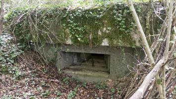 Ligne Maginot - MB24 - (Blockhaus pour arme infanterie) - Un des deux créneaux