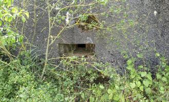 Ligne Maginot - MB35 - LA GRAVETTE - (Blockhaus pour arme infanterie) - Créneau