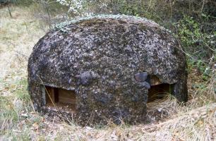 Ligne Maginot - MONT DES WELCHES - A21 - (Ouvrage d'artillerie) - Bloc 4
Cloche GFM avec son camouflage en béton