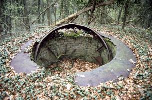 Ligne Maginot - MONT DES WELCHES - A21 - (Ouvrage d'artillerie) - Tourelle factice entre les blocs 2 et 3