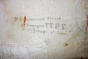 Ligne Maginot - LAVOIR - (Ouvrage d'artillerie) - Bloc 3
Graffiti des FTP