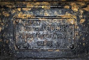 Ligne Maginot - LAVOIR - (Ouvrage d'artillerie) - La cuisine
Plaque de la chaudière Fouché