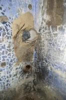 Ligne Maginot - RIEUX ROUX 2 - TUNNEL FERROVIAIRE - (Blockhaus pour arme infanterie) - Goulotte lance-grenade dans la chambre de tir