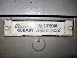 Ligne Maginot - FOUR A CHAUX - FAC - (Ouvrage d'artillerie) - Four électrique Als.Thom-Cubain
Plaque constructeur