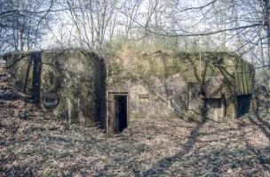 Ligne Maginot - BOIS DE KANFEN EST - C43 - (Casemate d'infanterie - Simple) - L'entrée de la casemate 