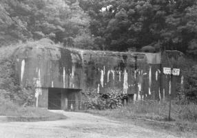 Ligne Maginot - KOBENBUSCH  - A13 - (Ouvrage d'artillerie) - Entrée des hommes
1962