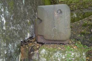 Ligne Maginot - KOBENBUSCH  - A13 - (Ouvrage d'artillerie) - Bloc 2
Projecteur blindé (détail)