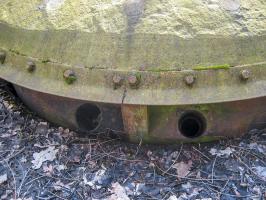 Ligne Maginot - KOBENBUSCH  - A13 - (Ouvrage d'artillerie) - Bloc 6
Embrasures de la tourelle de 81