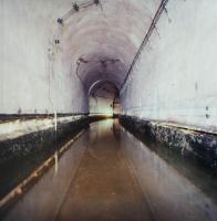 Ligne Maginot - KOBENBUSCH  - A13 - (Ouvrage d'artillerie) - Montée en eau dans les galeries de l'ouvrage
