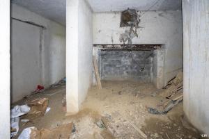 Ligne Maginot - MOULIN DU BOIS - (Blockhaus pour canon) - L'entrée du matériel est muré