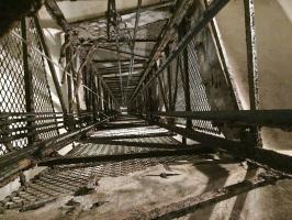 Ligne Maginot - GALGENBERG - A15 - (Ouvrage d'artillerie) - Bloc 3
La cage d'ascenseur