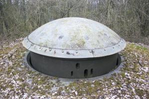 Ligne Maginot - GALGENBERG - A15 - (Ouvrage d'artillerie) - Bloc 3
Tourelle mitrailleuse en batterie