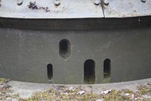 Ligne Maginot - GALGENBERG - A15 - (Ouvrage d'artillerie) - Bloc 3
Embrasures de la tourelle mitrailleuse