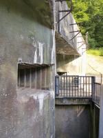 Ligne Maginot - GALGENBERG - A15 - (Ouvrage d'artillerie) - Entrée munitions
Créneaux et fossé diamant