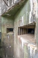 Ligne Maginot - GALGENBERG - A15 - (Ouvrage d'artillerie) - Entrée munitions
le créneau JM / AC et sa forme particulière