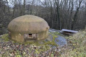 Ligne Maginot - GALGENBERG - A15 - (Ouvrage d'artillerie) - Entrée des hommes
Cloche GFM type A