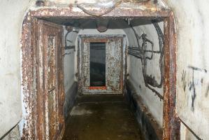Ligne Maginot - GALGENBERG - A15 - (Ouvrage d'artillerie) - Bloc 1
Sas d'entrée dans le bloc