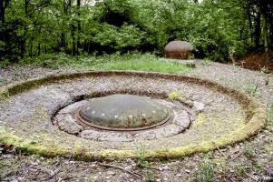 Ligne Maginot - GALGENBERG - A15 - (Ouvrage d'artillerie) - Bloc 4
Tourelle de mortiers de 81 mm