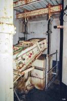 Ligne Maginot - GALGENBERG - A15 - (Ouvrage d'artillerie) - Bloc 4
Etage inférieur
Balancier et contrepoids de la tourelle