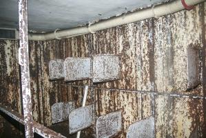 Ligne Maginot - GALGENBERG - A15 - (Ouvrage d'artillerie) - Bloc 6
Etage inférieur
Local 79 : chambre de troupe
