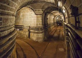 Ligne Maginot - GALGENBERG - A15 - (Ouvrage d'artillerie) - Les galeries vers les blocs 1,2,3 et 4
Bifurcation vers le bloc 4 (Tourelle de mortiers de 81 mm)