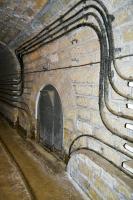 Ligne Maginot - GALGENBERG - A15 - (Ouvrage d'artillerie) - Croisement de la galerie principale et de la galerie menant aux blocs 1 à 4
Bac à sable pour l'incendie ou le locotracteur