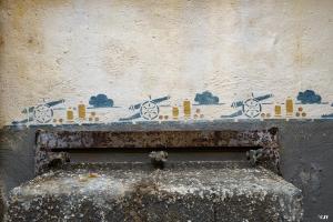 Ligne Maginot - GALGENBERG - A15 - (Ouvrage d'artillerie) - Bloc 5
Peinture murale du PC