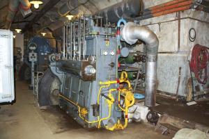 Ligne Maginot - GALGENBERG - A15 - (Ouvrage d'artillerie) - L'usine électrique 
Moteur SGCM G3VU42