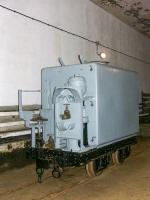 Ligne Maginot - Ouvrage d'artillerie du GALGENBERG - Ces wagons étaient utilisés pour la distribution de l'eau potable dans l'ouvrage.