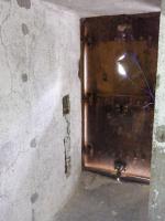 Ligne Maginot - COL DES BANQUETTES (EO7) - (Abri actif) - L'entrée du bloc 1 vu de l’intérieur 