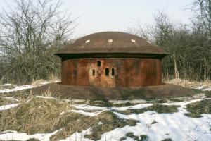 Ligne Maginot - OBERHEIDE - A14 - (Ouvrage d'infanterie) - La tourelle de mitrailleuses