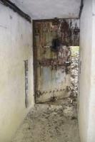Ligne Maginot - OBERHEIDE - A14 - (Ouvrage d'infanterie) - Porte d'entrée de la casemate nord, vue de l'intérieur.