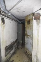 Ligne Maginot - OBERHEIDE - A14 - (Ouvrage d'infanterie) - Couloir vers la chambre de tir nord, avec à droite les latrines