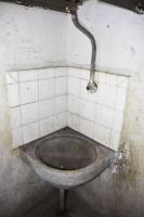 Ligne Maginot - OBERHEIDE - A14 - (Ouvrage d'infanterie) - Chambre des hommes, près de la cloche GFM nord basse -Lavabos se trouvant dans le couloir