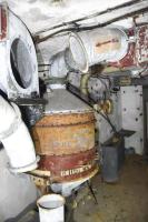 Ligne Maginot - OBERHEIDE - A14 - (Ouvrage d'infanterie) - Filtre et ventilation dans la chambre de la cloche GFM nord (haute)