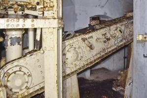 Ligne Maginot - OBERHEIDE - A14 - (Ouvrage d'infanterie) - Tourelle des mitrailleuses. 
Bras du contre-poids