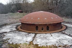 Ligne Maginot - BILLIG - A18 - (Ouvrage d'artillerie) - Bloc 4
Tourelle de 75 R 32