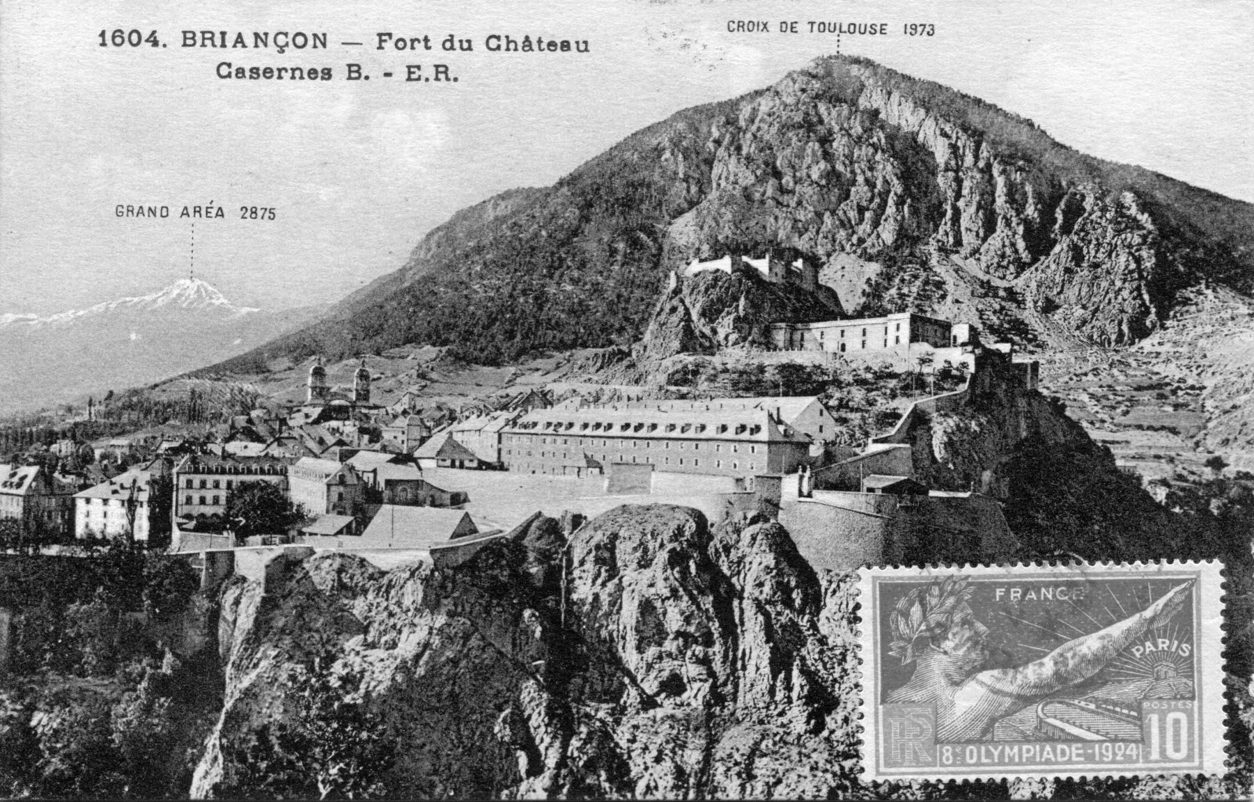 Ligne Maginot - Place de Briançon - Carte postale  - CIM (Combier Imprimeur Mâcon)