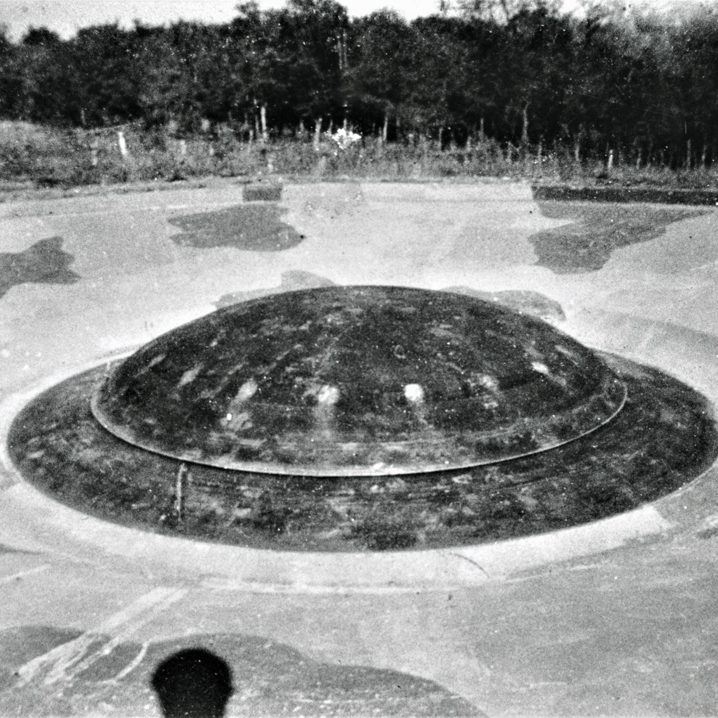 Ligne Maginot - HACKENBERG - A19 - (Ouvrage d'artillerie) - La tourelle de mortiers de 81 mm du bloc 10 - Inconnu