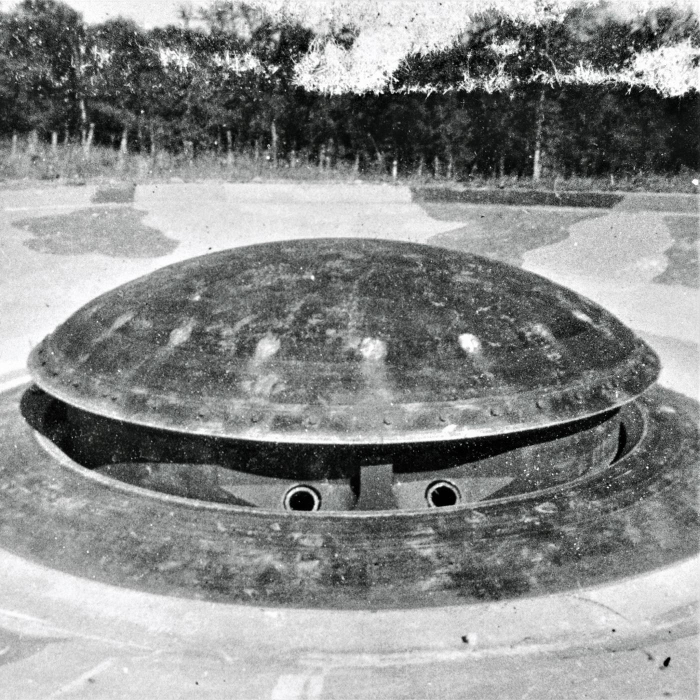 Ligne Maginot - HACKENBERG - A19 - (Ouvrage d'artillerie) - La tourelle de mortiers de 81 mm du bloc 10 - Inconnu