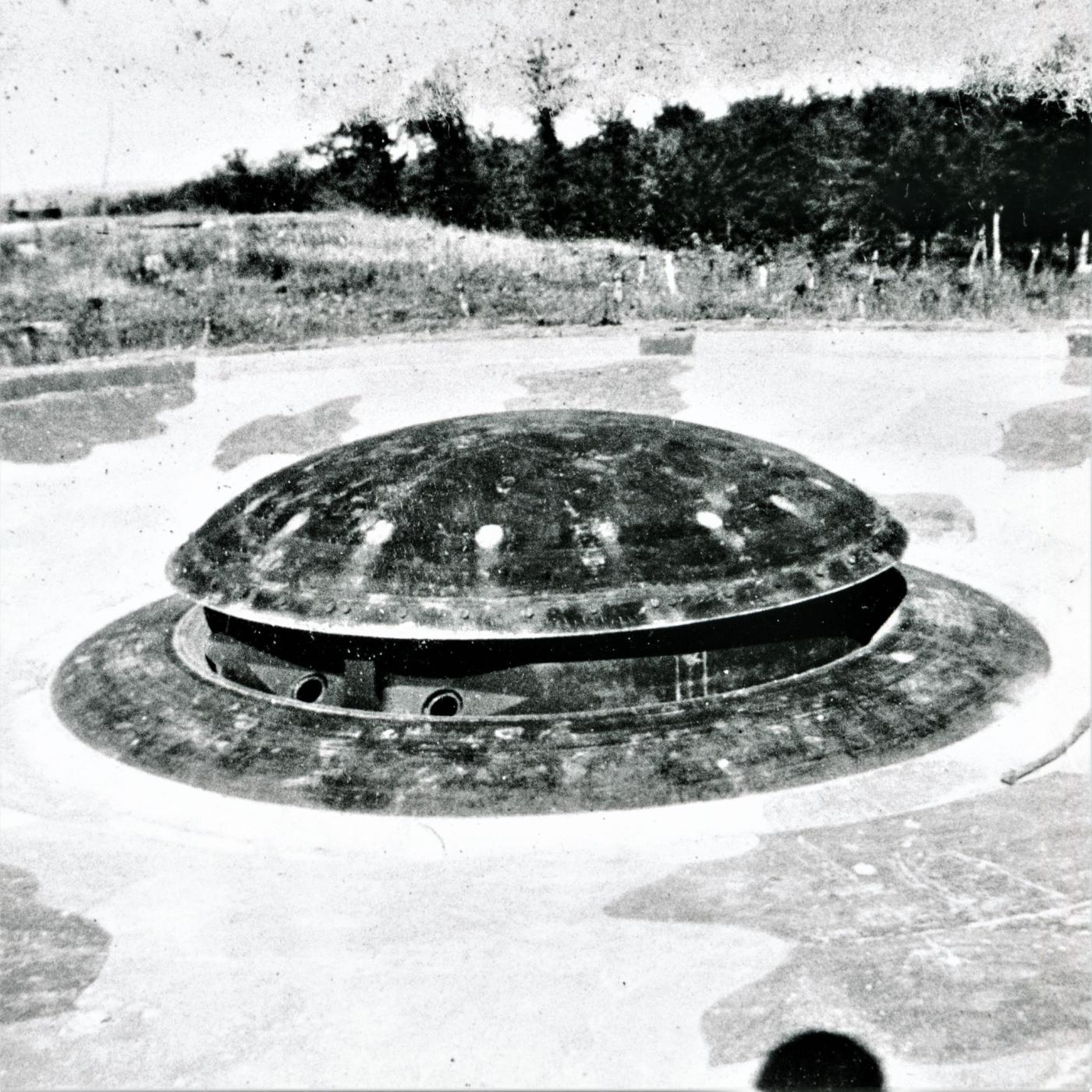 Ligne Maginot - HACKENBERG - A19 - (Ouvrage d'artillerie) - La tourelle de mortiers de 81 mm du bloc 10 - Inconnu