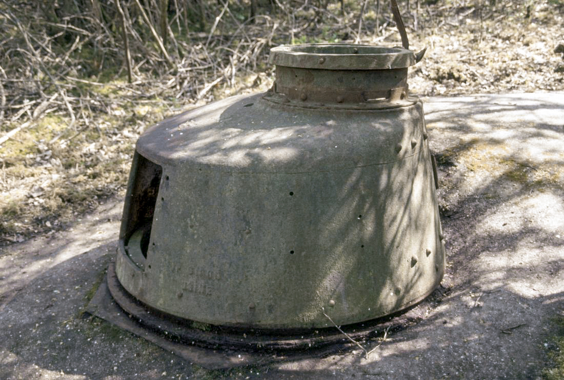 Ligne Maginot - NONNENWALD 1 - (Blockhaus pour arme infanterie) - Tourelle FT  - ammagsdr