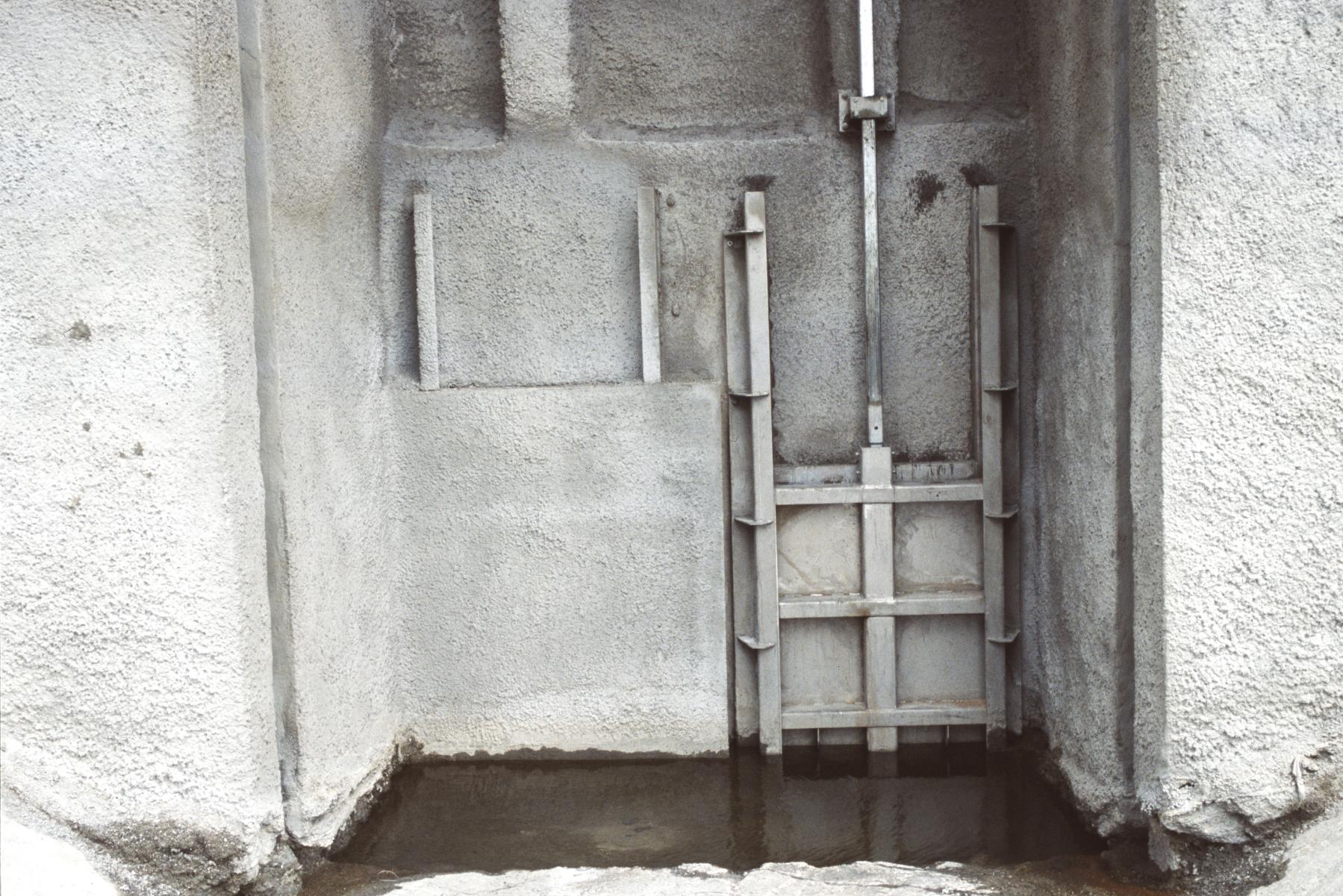 Ligne Maginot - RESERVOIR DE HOSTE-HAUT - (Inondation défensive) - La tour de déversement  - MANSUY Michel