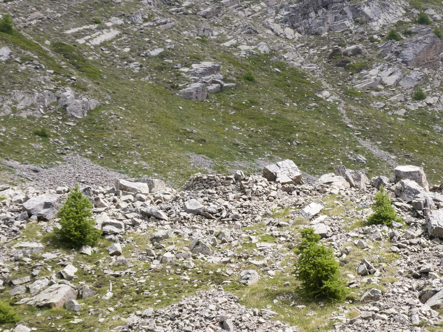 Ligne Maginot - L'ESCUZIER SUD (PA) - (Divers) - Une cuve visible sur la crête  - ELLENA Daniel - CUNY Philippe