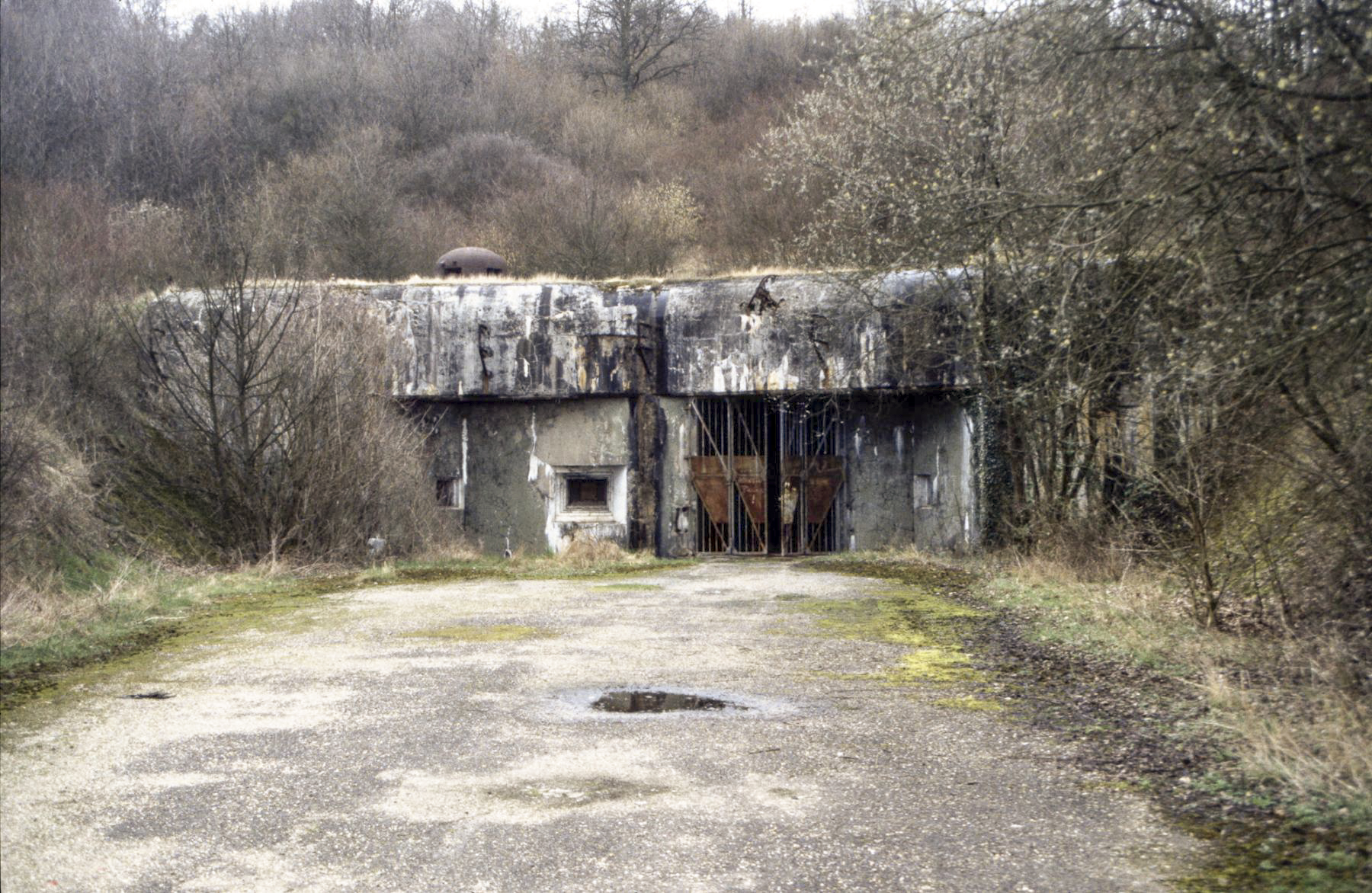 Ligne Maginot - BILLIG - A18 - (Ouvrage d'artillerie) - Entrée mixte en 1988 - Michel Teiten