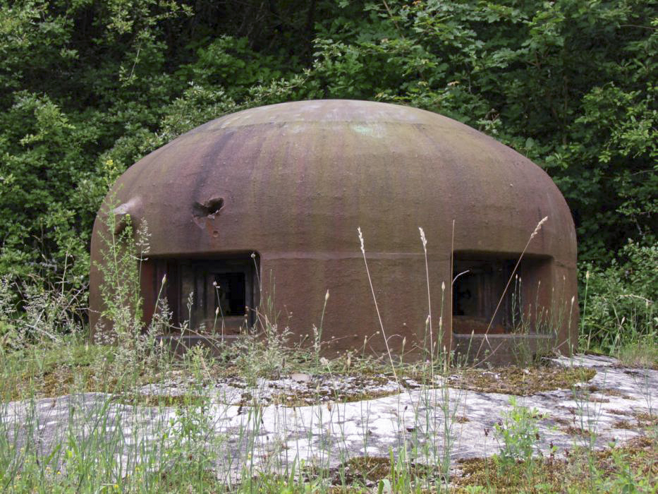 Ligne Maginot - BILLIG - A18 - (Ouvrage d'artillerie) - Entrée mixte
Cloche GFM