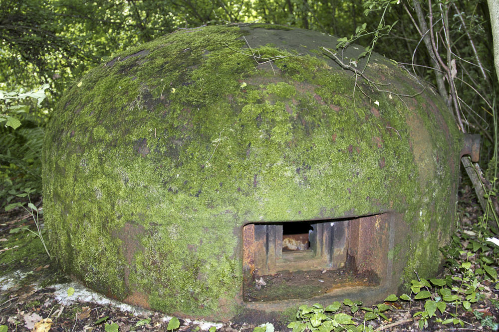 Ligne Maginot - BILLIG - A18 - (Ouvrage d'artillerie) - Entrée mixte 
Vue rapprochée de la deuxième cloche GFM