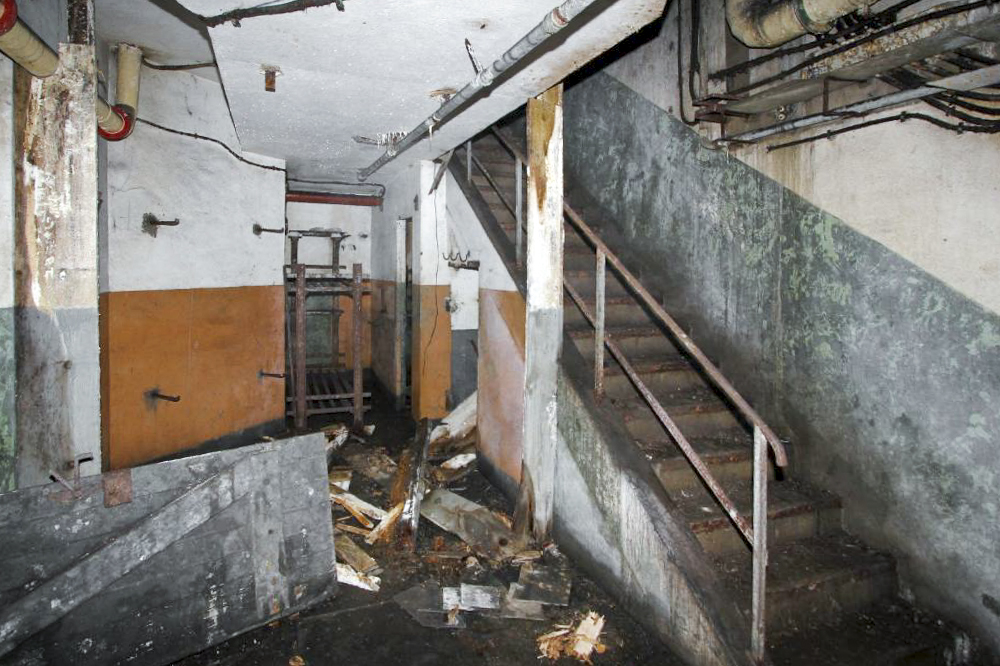 Ligne Maginot - BILLIG - A18 - (Ouvrage d'artillerie) - Entree mixte
Etage inférieur - Martin FRANKCOM