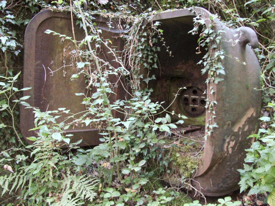 Ligne Maginot - BILLIG - A18 - (Ouvrage d'artillerie) - Bloc 1
Niche blindée du projecteur.