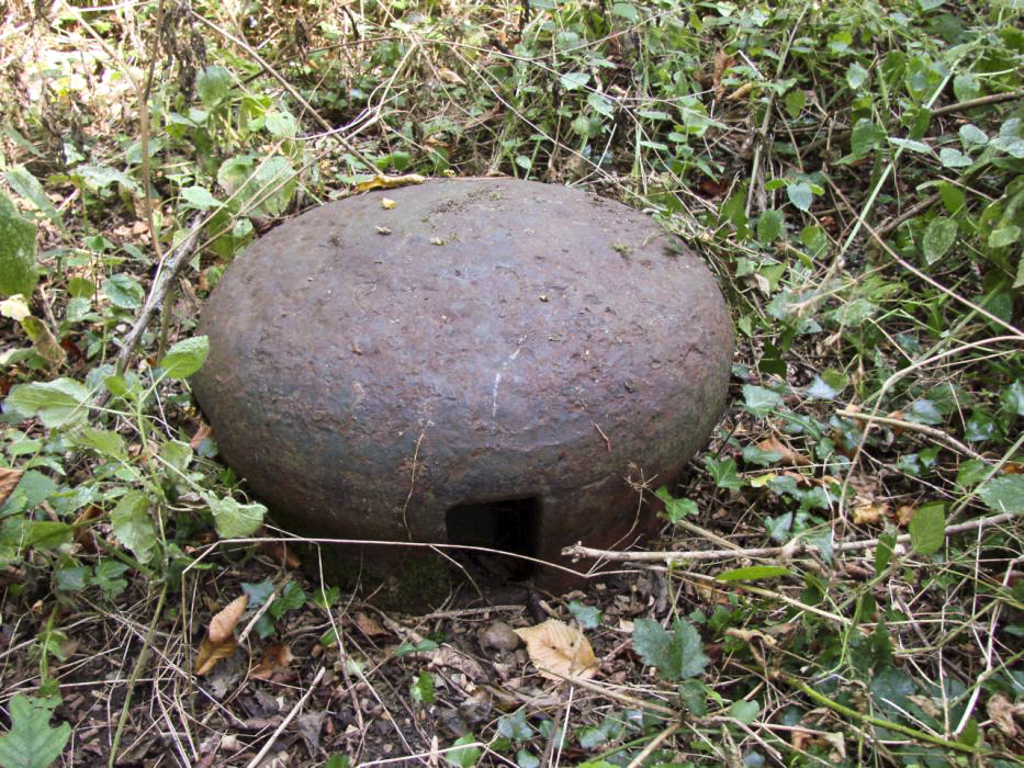 Ligne Maginot - BILLIG - A18 - (Ouvrage d'artillerie) - Bloc 7
Champignon blindé de prise d'air 